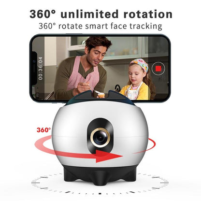 Smart Follow Shot Gimbal for Live Streaming - Rechargeable - White