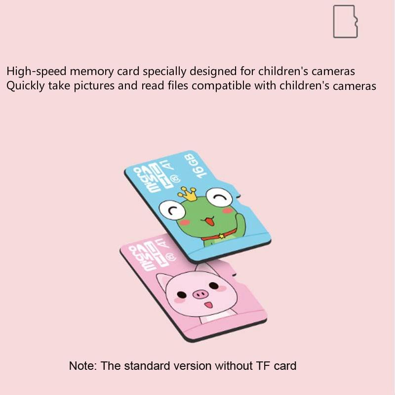 Fun Cartoon Digital Camera for Kids - 24mp Wifi Educational Toys - Pink