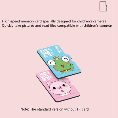 Fun Cartoon Digital Camera for Kids - 24mp Wifi Educational Toys - Pink