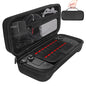 Steam Deck Handheld Console Storage Bag - Hard Eva Oxford Cloth - Black