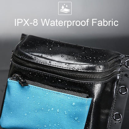 Adjustable Waterproof Shoulder Bag Black