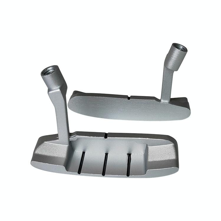 Kids Golf Putter Head - Single-Sided Zinc Alloy Practice Putter - Silver