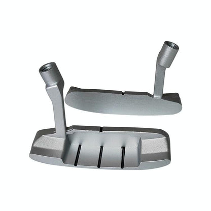 Kids Golf Putter Head - Single-Sided Zinc Alloy Practice Putter - Silver