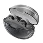 Wireless Bluetooth Earphone - Transparent Ear Clip - Ows Sports - Star Black