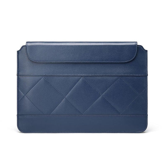 13-14 Inch Thin & Light Microfiber Leather Notebook Liner Bag for Computers - Blue