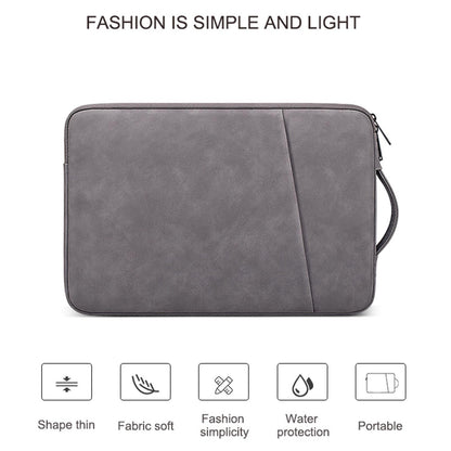 14.1-15.4 Inch Sheepskin Notebook Inner Bag Options - Deep Space Gray