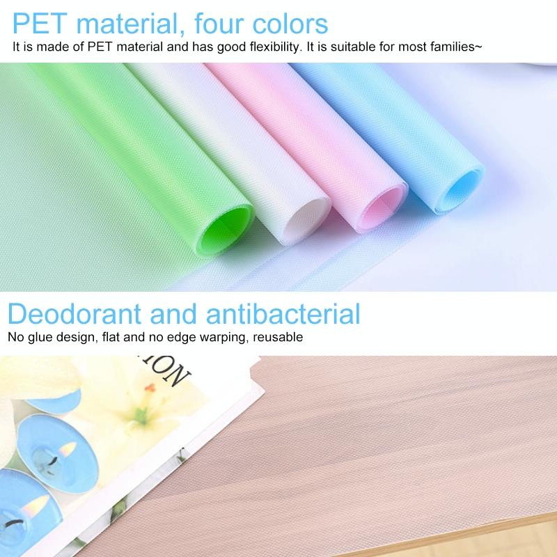 Waterproof Diamond Texture Cut off Cabinet Drawer Mat - 45x150cm - White