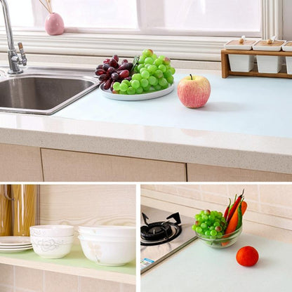 Waterproof Diamond Texture Cut off Cabinet Drawer Mat - 45x150cm - White
