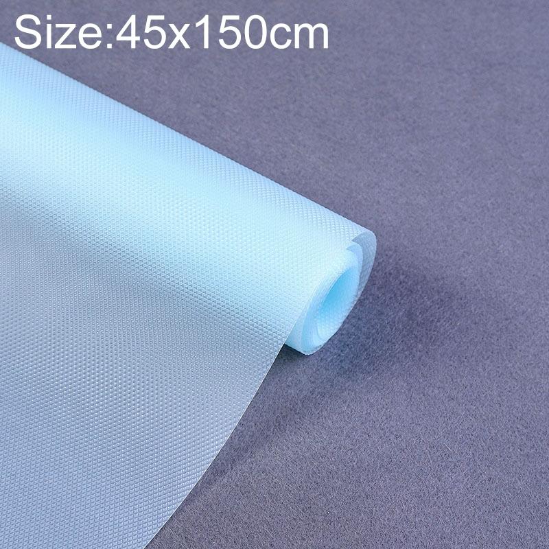 Waterproof Diamond Texture Cut off Cabinet Drawer Mat - 45x150cm - White
