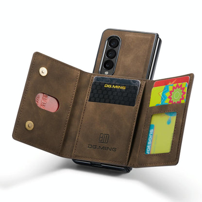 Multi-card Phone Case for Samsung Galaxy z Fold 4 - Fits Dg.ming M2 Series - Green