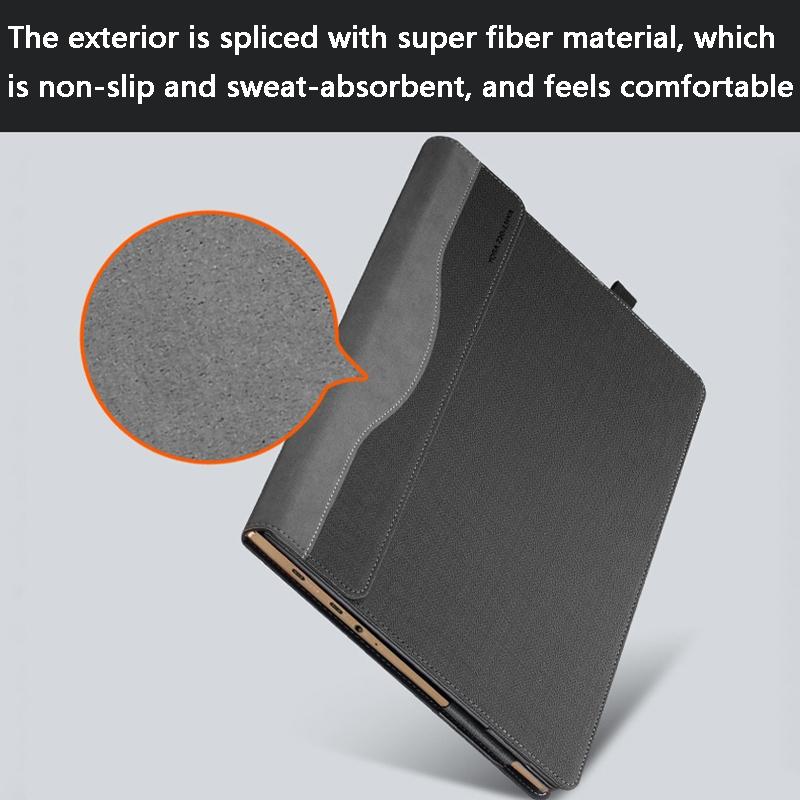 Yoga 730-13 Laptop Leather Case - Protective - Gentleman Gray