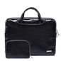 13.3 Inch Simple Business Laptop Bag With Liner - Ls-116 - Pu Black