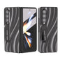 Galactic Pattern Phone Case for Samsung Galaxy z Fold 4 5g - Integrated Protection - Grey