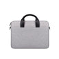 14.1-15.4 Inch Portable Laptop Bag with Single-shoulder Strap - Grey