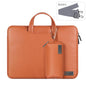 15 Inch Waterproof Laptop Bag With Power Pack And Inner Pouch - Brown