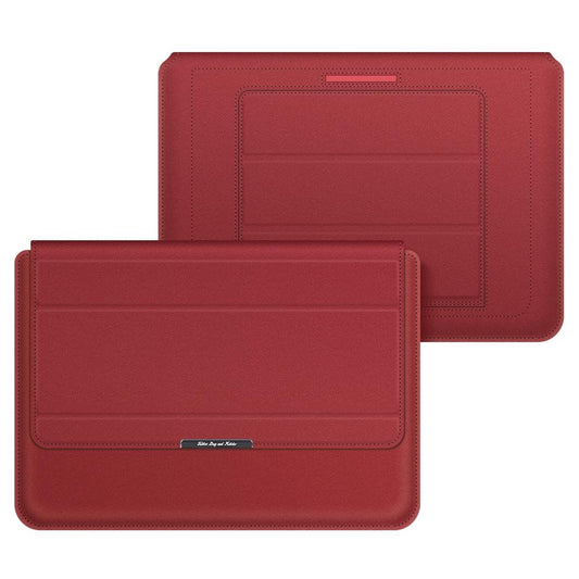 Waterproof 4-In-1 Laptop Holder With Wrist Protection - Fits 13 / 14 Inch - Red