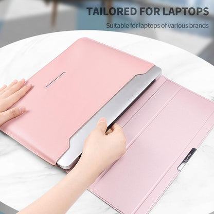 Waterproof 4-In-1 Laptop Holder With Wrist Protection - Fits 13 / 14 Inch - Red