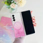 Sparkle Tpu Case for Samsung Galaxy z Fold 4 with Magsafe - Pink