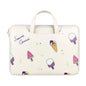 14.1-15.4 Inch Lightweight Printed Laptop Bag In Pu Material - Ice Cream
