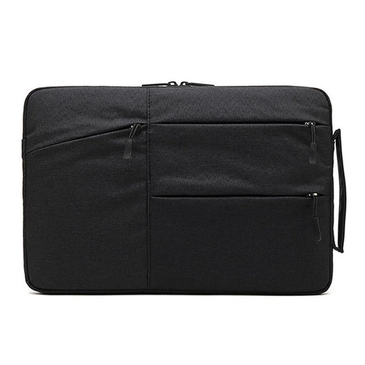 13.3 Inch Business Laptop Liner Bag - Polyester Zipper Closure - Black
