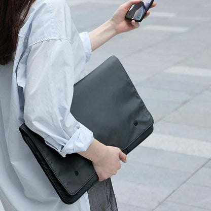 13 Inch Multi-layer Laptop Sleeve - Waterproof & Shock-absorbing Storage Bag - Black - 14 Inch