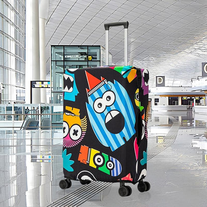 Thick Elastic Luggage Cover for Outdoor Travel - Fits 22-24 Inches - T-016 - M (20-22 Inches)