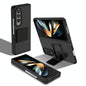 Foldable 3d Design Phone Case for Samsung Galaxy z Fold 4 / 5g - Black