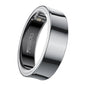 Smart Health Ring Temp Heart Rate Bp Reminder Black - 60Mm