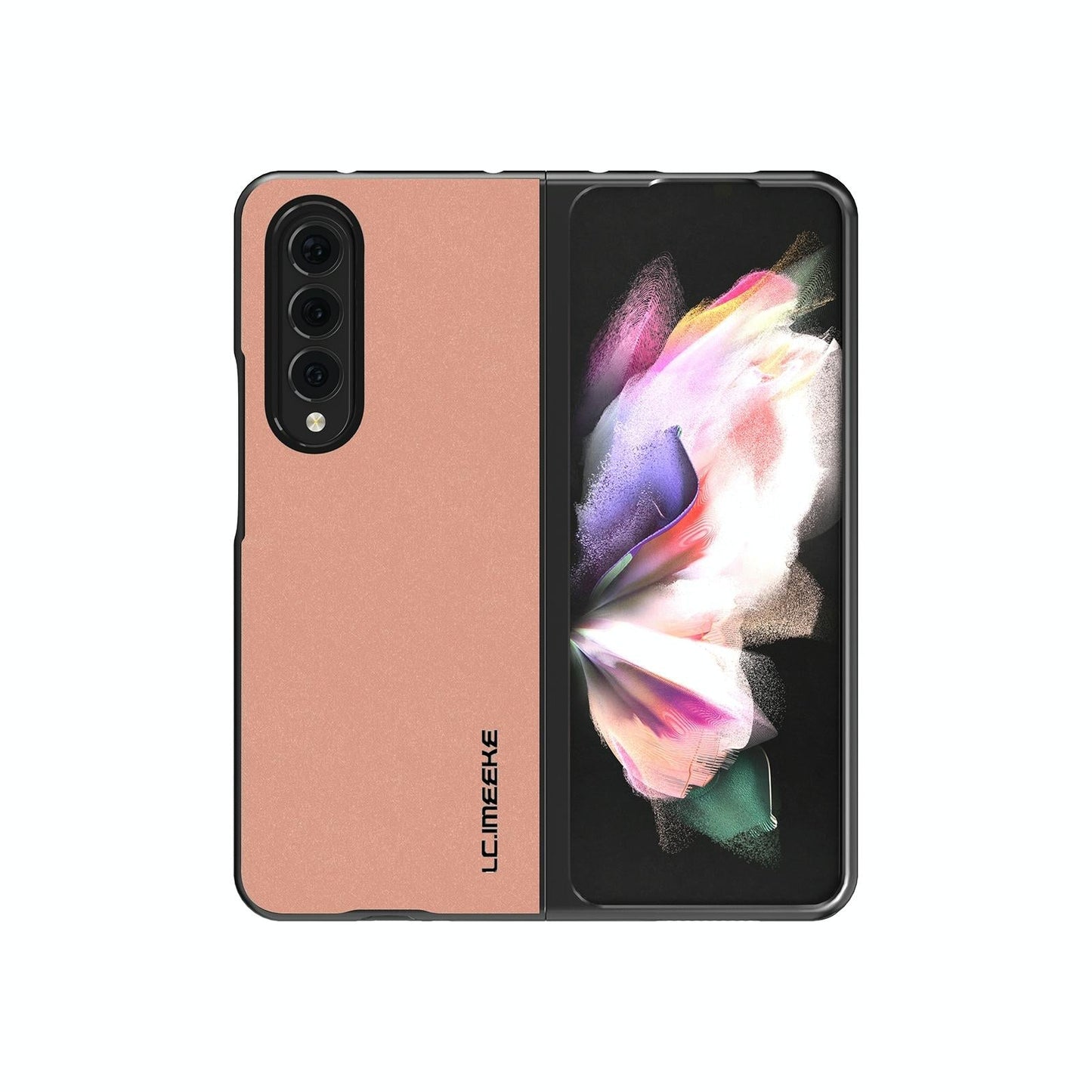 Leather Shockproof Case for Samsung Galaxy z Fold 4 / 5g - Pink