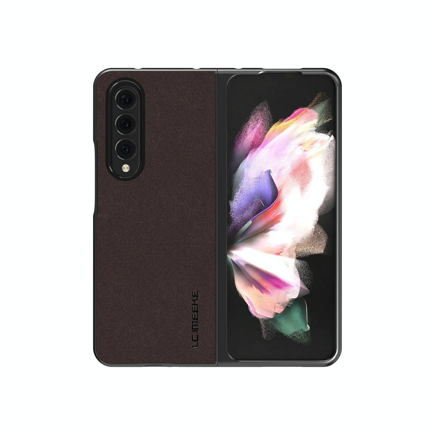 Leather Shockproof Case for Samsung Galaxy z Fold 4 / 5g - Pink