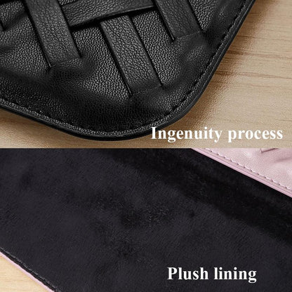 12 Inch Hand-Woven Notebook Liner Bag For Computers - Black