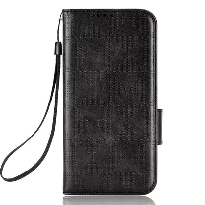 Symmetrical Leather Triangle Phone Case for Samsung Galaxy z Fold 4 - Black