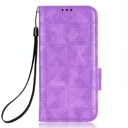 Symmetrical Leather Triangle Phone Case for Samsung Galaxy z Fold 4 - Black