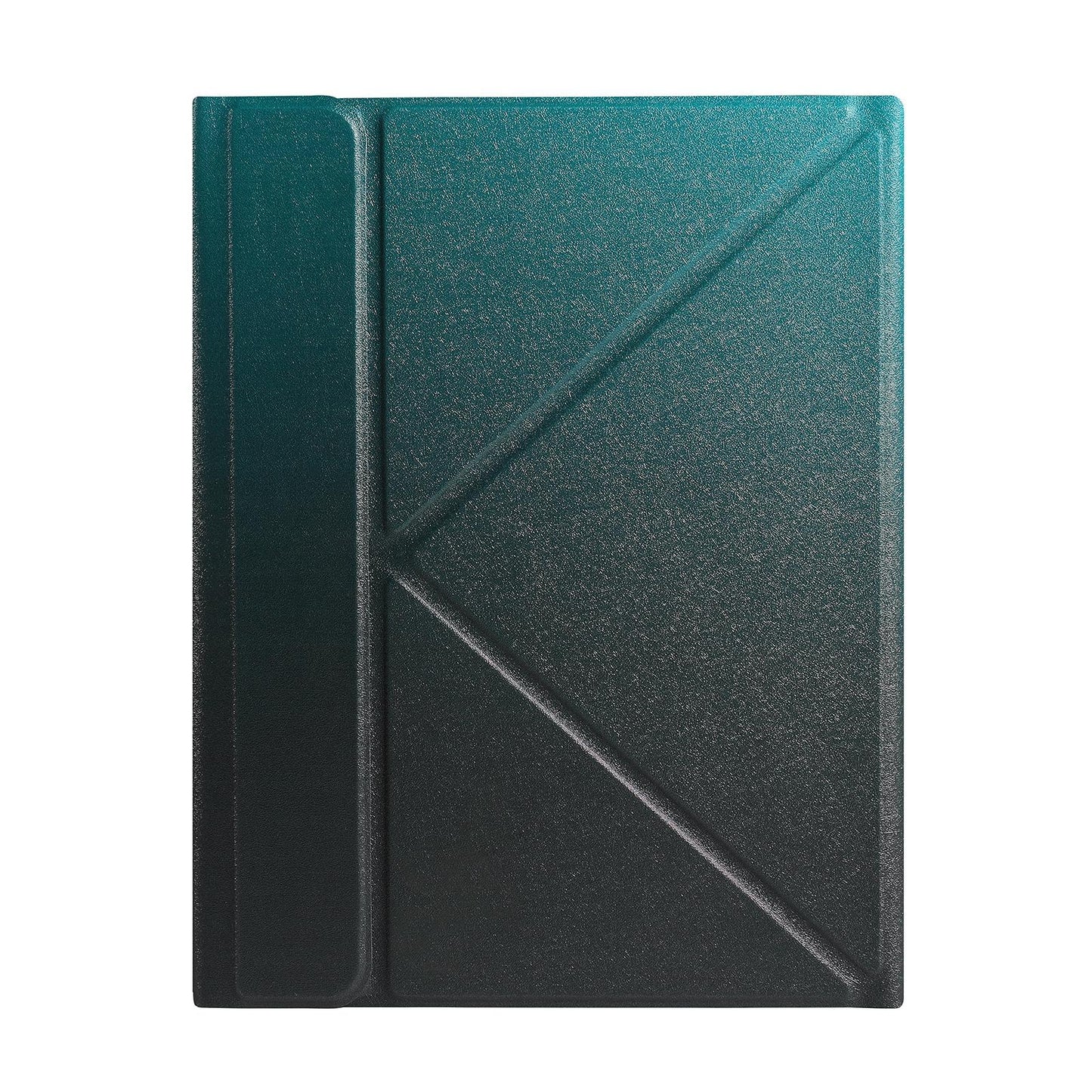 Bluetooth Keyboard Leather Case For Ipad Pro 11 With Holder & Pen Slot - Black Diamond Pattern