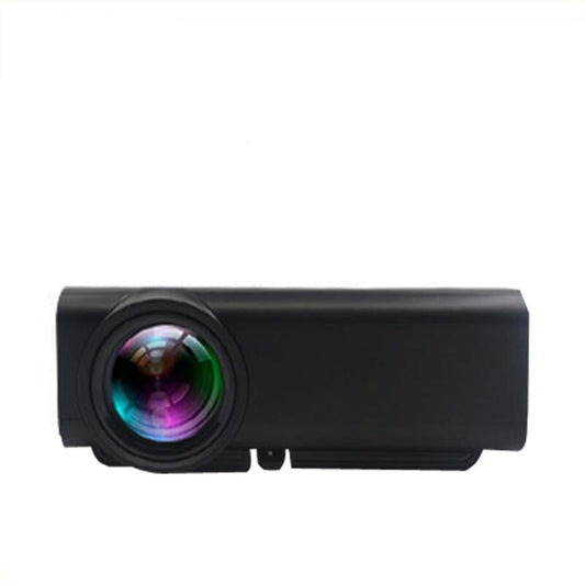 1080P Wireless Screen Mirroring Projector - Small Led - Black
