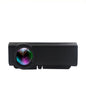 1080P Wireless Screen Mirroring Projector - Small Led - Black