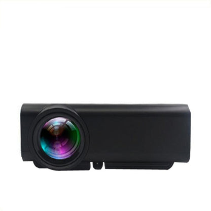 1080P Wireless Screen Mirroring Projector - Small Led - Black