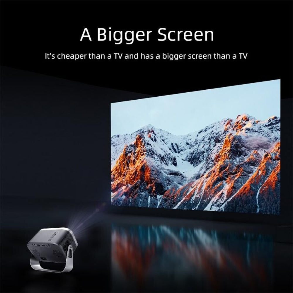 Portable Home Theater Projector - 720P 150 Lumens Grey