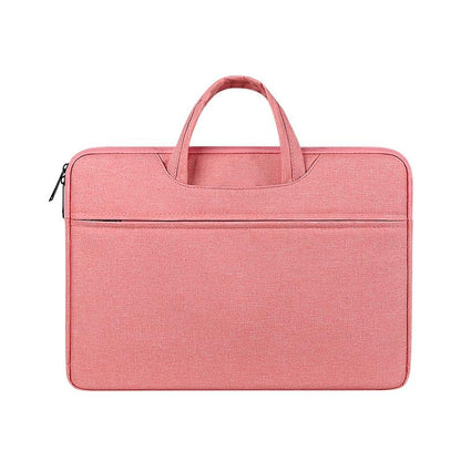 Waterproof Laptop Handbag - 15.6 Inches Shock-Absorbing & Large-Capacity - Grey