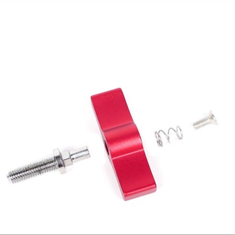 10pcs T-shaped Multi-directional Screw with M6 Aluminum Alloy Handle - Red