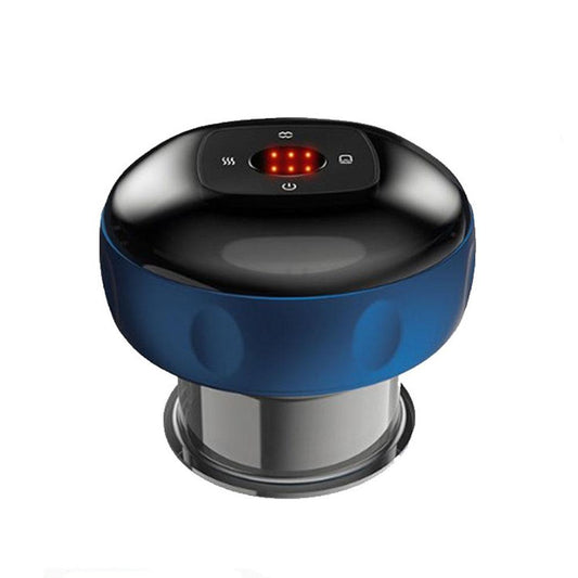 Electric Cupping Massager Compact & Effective - Blue