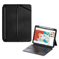 Black Leather Tablet Case With Magnetic Bluetooth Keyboard - For Ipad 10Th Gen 10.9 2022