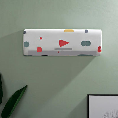 Anti-dust Hanging Air Conditioner Cover - All Inclusive - 95x31x21cm - Flower
