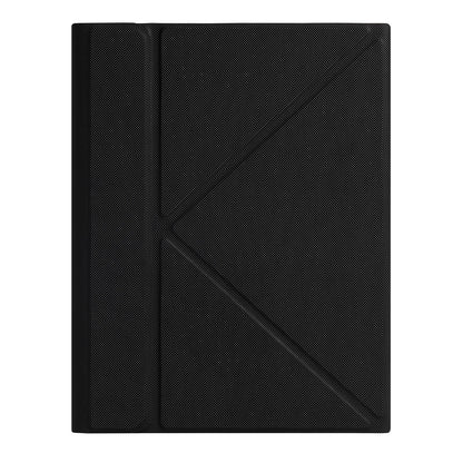 Bluetooth Keyboard Leather Case For Ipad Pro 11 With Triangle Holder & Pen Slot - Fits 2021 / 2020 / 2018 & Air 4 10.9 - Splittable - Black Diamond Pattern