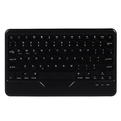 Bluetooth Keyboard Leather Case For Ipad Pro 11 With Triangle Holder & Pen Slot - Fits 2021 / 2020 / 2018 & Air 4 10.9 - Splittable - Black Diamond Pattern