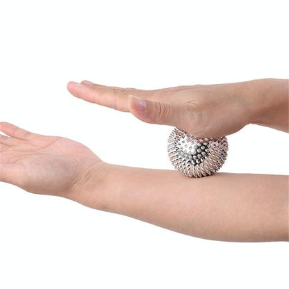 5.6Cm Magnetic Massage Ball For Muscle Relaxation - Gold