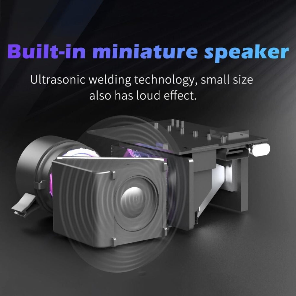 Portable Multimedia Game Projector - 25 Lumens - Black