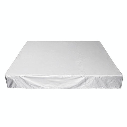 Waterproof Dustproof Protection Cover For Bathtub Pool Table & Chair - 218X218X30Cm - Silver