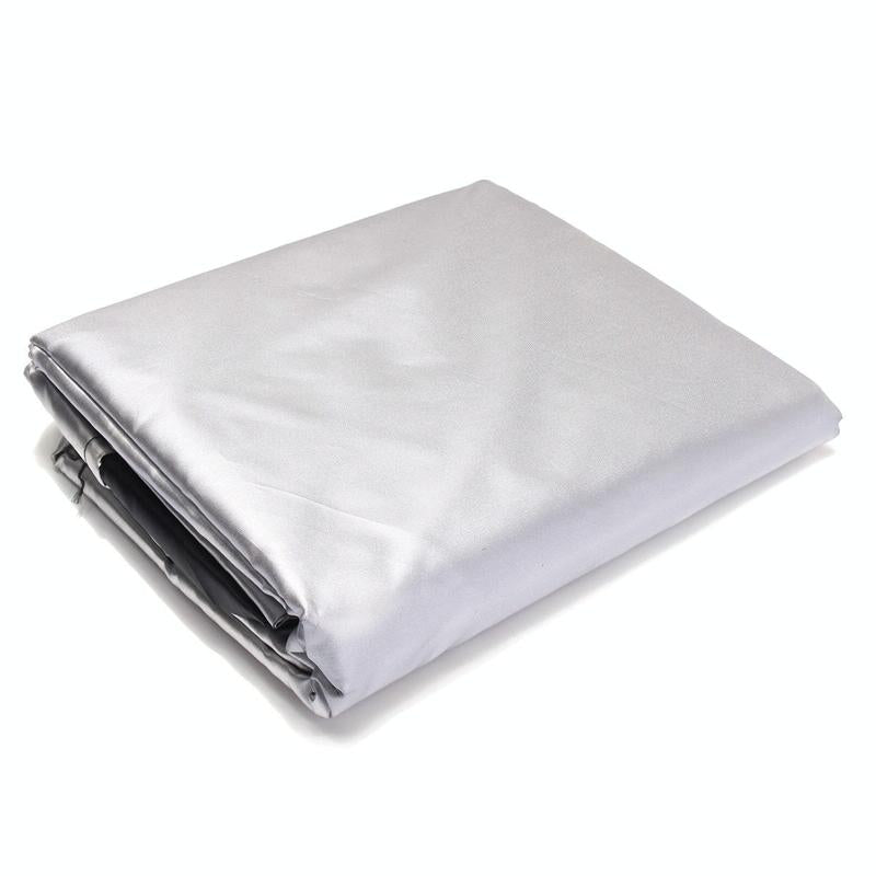 Waterproof Dustproof Protection Cover For Bathtub Pool Table & Chair - 218X218X30Cm - Silver