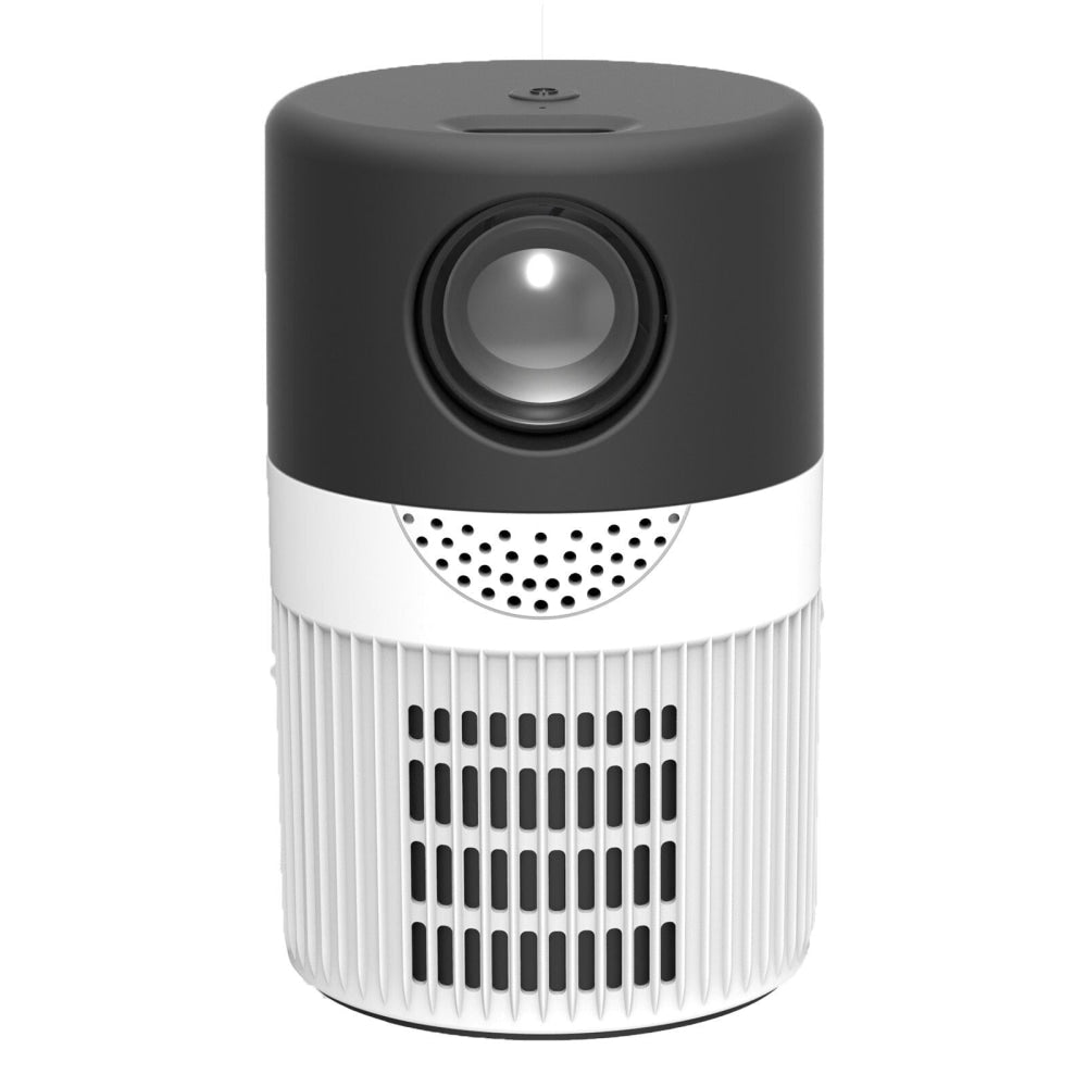 3000 Lumens Wifi Mini Projector With Screen Mirroring Support - Grey Yellow